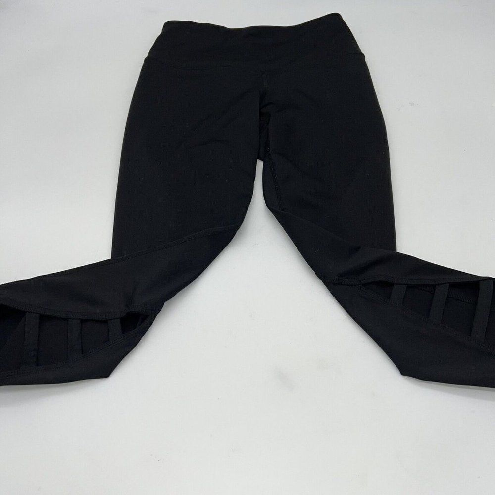 Zella Athletic Yoga Black Leggings Women’s X-Small Cutouts